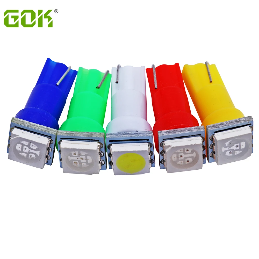 Оптовая продажа 1000 X T5 led 5050 1SMD 74 Led Клин для лампы база приборных панелей датчик t5