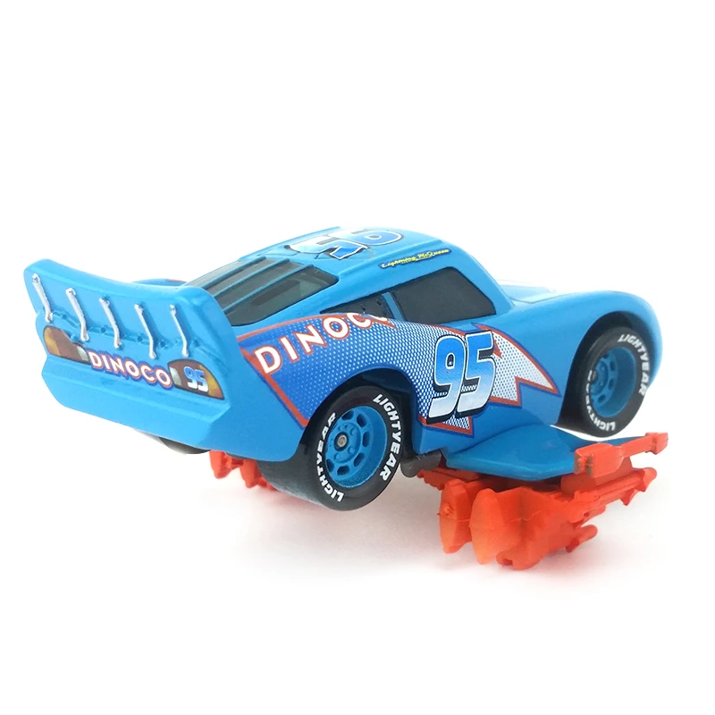 Disney Pixar Cars Blue Lighting Storm McQueen 1:55 металлический литой автомобиль Развивающие игрушки