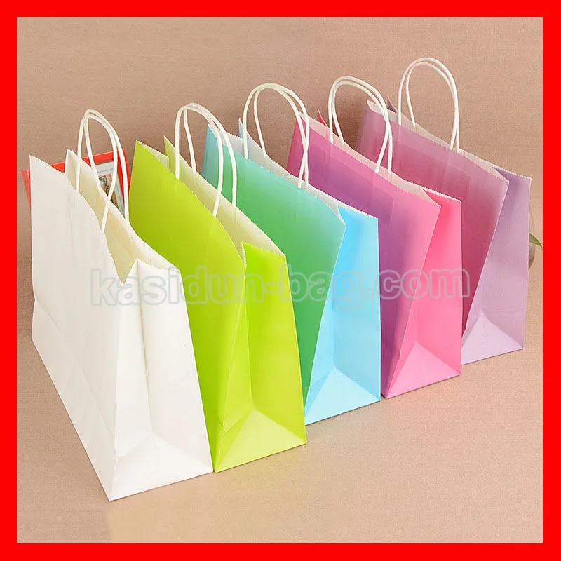 (100pcs/lot) Wholesale eco shopping bag paper
