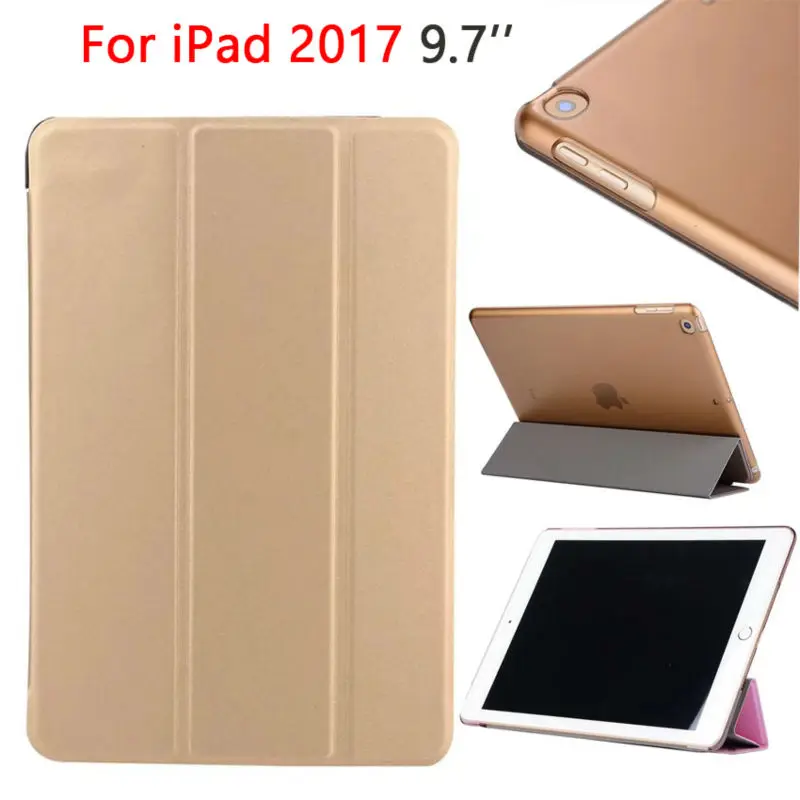 Для нового iPad 2017 9 7 PU кожаный чехол ультра-тонкий Анти-пыль защитный Стенд