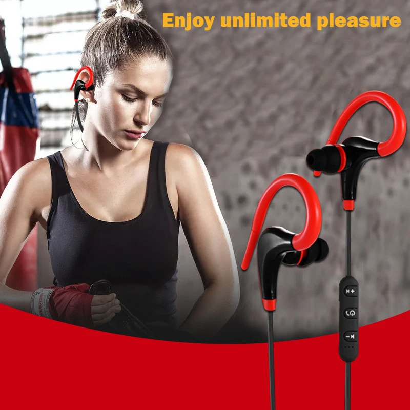 Bluetooth Спорт Бег HIFI гарнитура с микрофоном Беспроводные стереонаушники для xiaomi