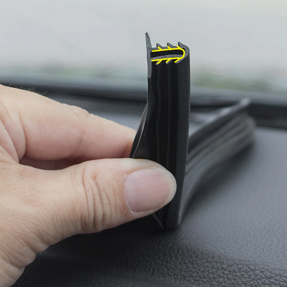 Приборная панель автомобиля Звукоизолированные уплотнительные полосы Стайлинг