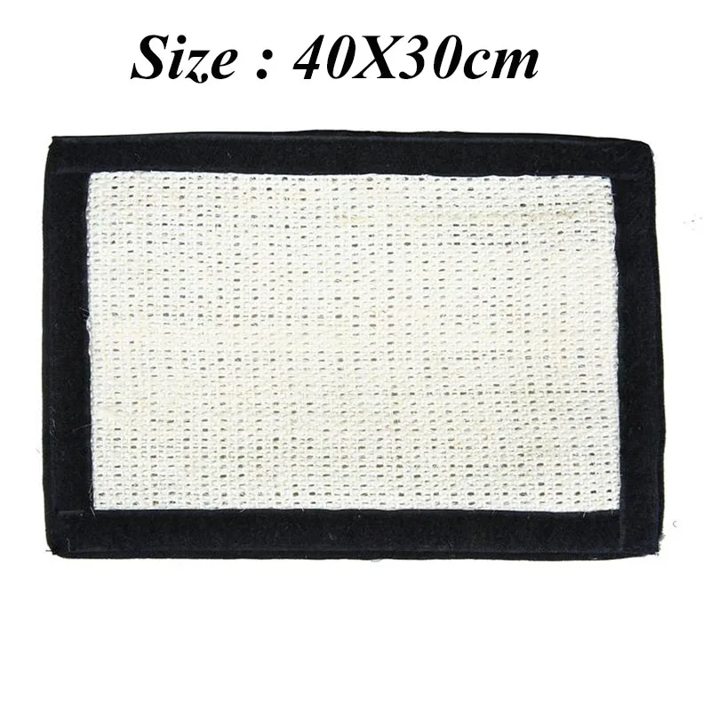 40X30cm Когтеточка для кошек, игрушка из сизаля и конопли, Когтеточка для кошек, Когтеточка для кошек, защитная мебель, Когти для когтей, Когтеточка для кошек, игрушечный коврик - Цвет: 40X30cm