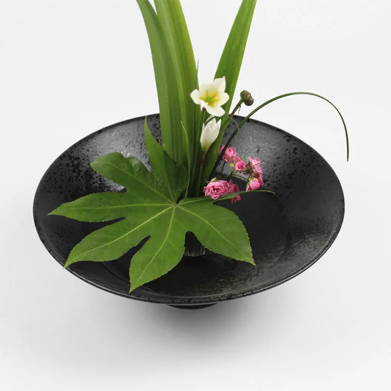 Zen Ikebana гидропонный цветочный горшок грубая керамика настольная Цветочная