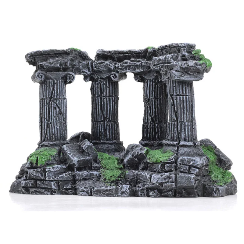 Древнее римское здание колонна колонны колизеума аквариума украшение для