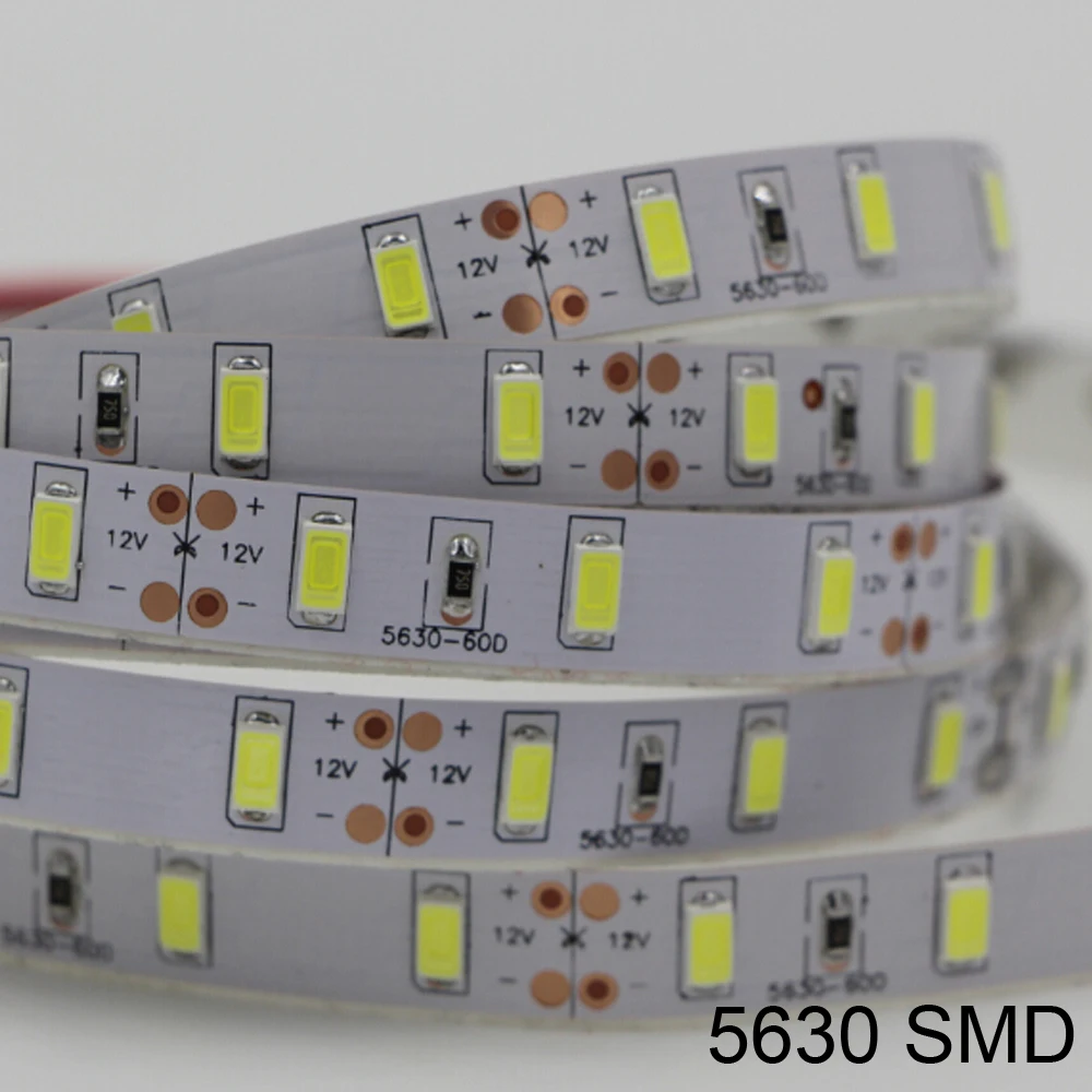 RGB Светодиодная лента СВЕТОДИОДНАЯ SMD 5050 5630 5730 3528 3014 2835 Водонепроницаемая