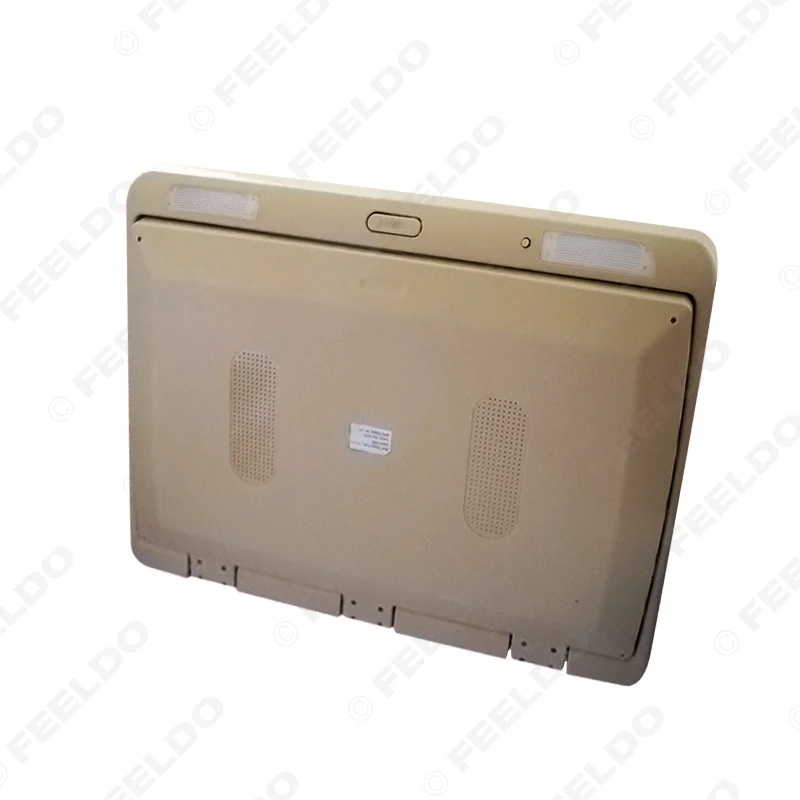 FEELDO DC12V шина автомобиля 22 дюймовая сенсорная кнопка Flipdown дюймовый TFT LCD на крышу HD