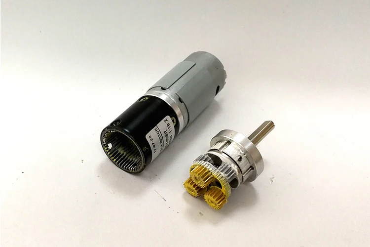 28 мм диаметр планетарный редуктор 12V Миниатюрный DC мотор-редуктор 24В положительный и отрицательный шестерни низкоскоростной двигатель
