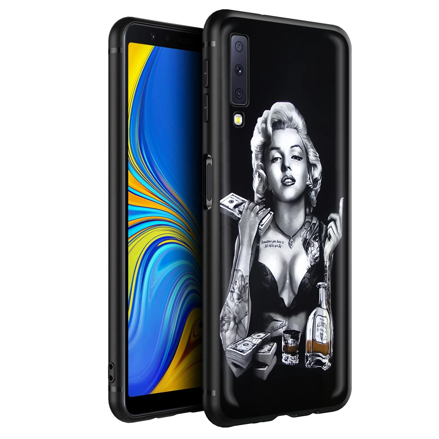 Marilyn Monroe чехол для Samsung Galaxy S20 S10 S9 S8 S7 S6 Plus Note 9 8 M30 M20 M10 Edge Lite Ultra | Мобильные телефоны