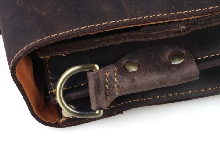 TIDING винтажная сумка из воловьей кожи для школы брендовые дизайнерские сумки