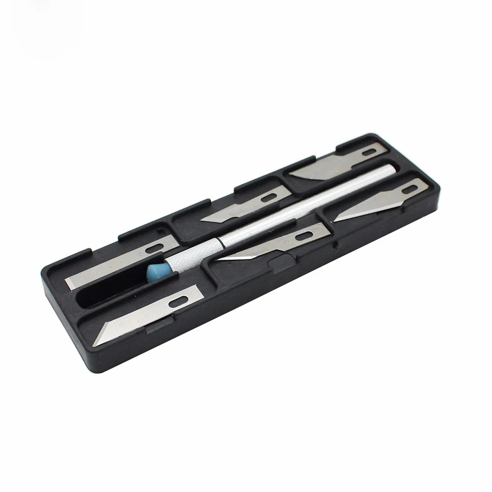 Набор универсальных ножей для рукоделия 7 шт./компл.|hobby knife|set diyutility knife |