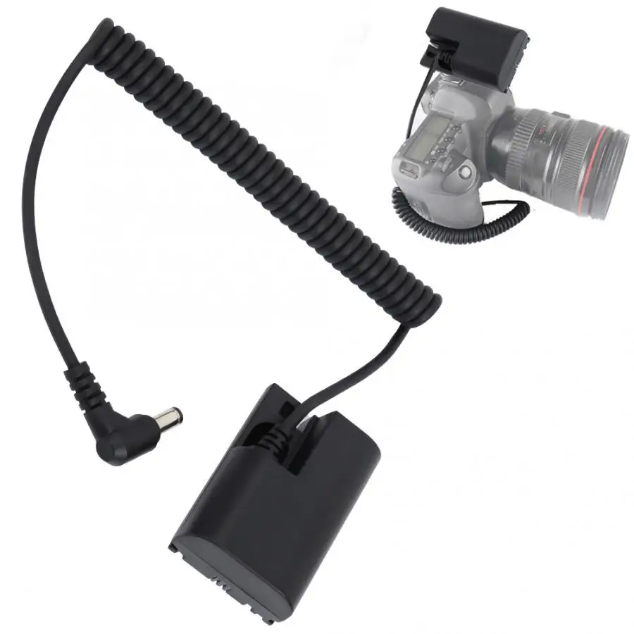 Портативный DR-E6 LP-E6 манекен батарея DC муфта внешний источник питания для Canon 5D2 5D3 5D4 Camer