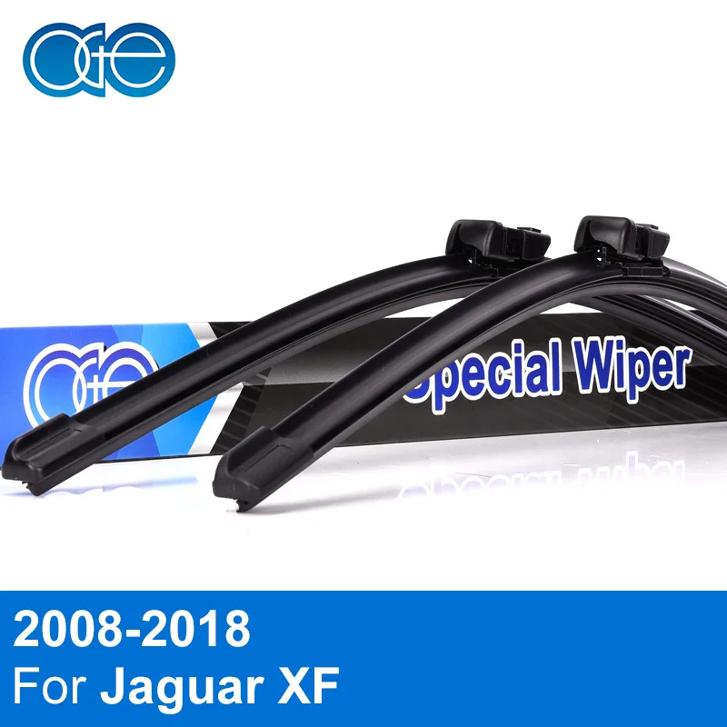 

Переднее и заднее лезвие стеклоочистителя для Jaguar XF 2008-2018, высокое качество, натуральный каучук, ветровое стекло, окна, автомобильные аксесс...