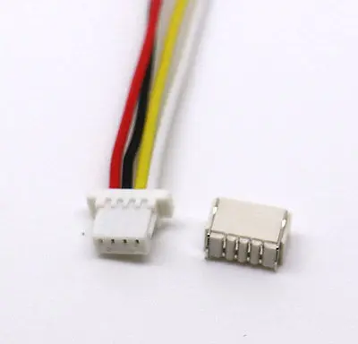 20 комплектов 4 контактный разъем Mini Micro SH 1 0 JST с проводами и кабелями 100 мм