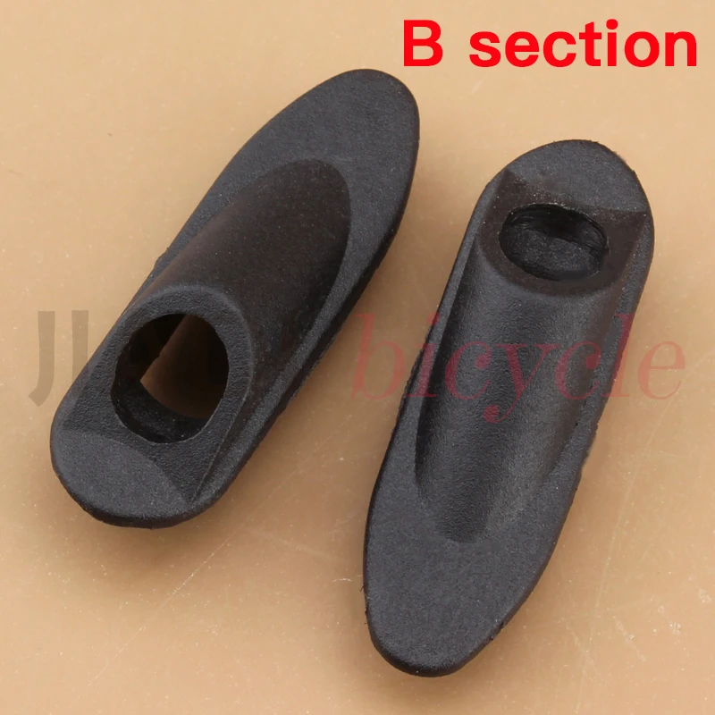 MUQZI 10PCS Bicycle Frame Embedded Brake Shifter Line Pipe Cable Tube Buckle Fixed Device Cycling Single Hole Wire Tube Clamp