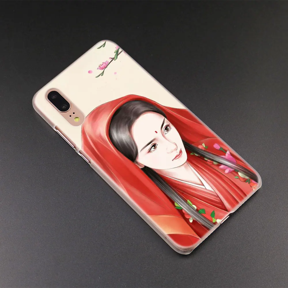 Hijab красивый мусульманский женский модный жесткий чехол для Huawei P30 P20 P10 P9 P8 Lite 2017 Pro