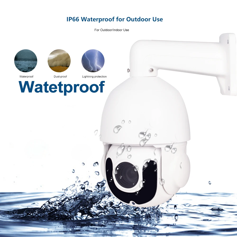 4 дюймовая мини камера 5 Мп PTZ H.265 2MP 30X ZOOM мегапикселей POE 1080P сетевая ip IR 150M Starlight ONVIF