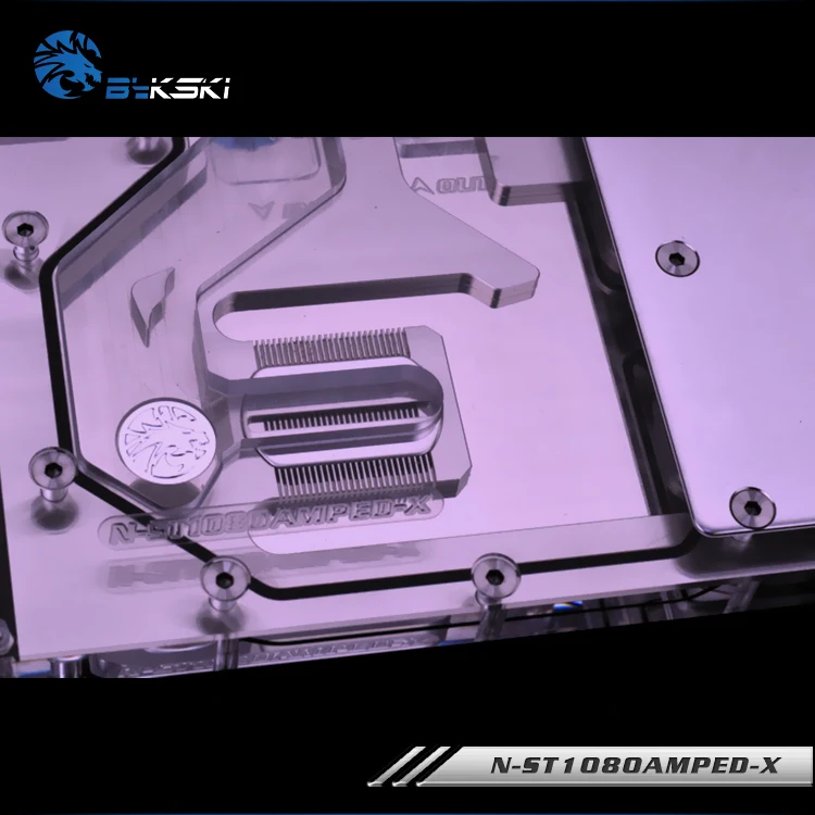 Bykski полное покрытие GPU водяное охлаждение RGB блок для ZOTAC GTX 1080 1070 AMP N-ST1080AMPED-X |