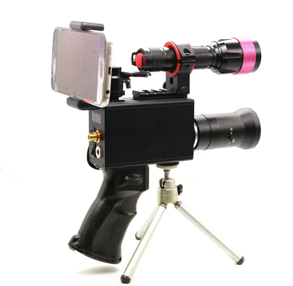 

Handheld Desktop DIY Night Vision Scope Device Digital Camera 60mm/100mm Lens Portable Night Vision Camera for Phone / monocular