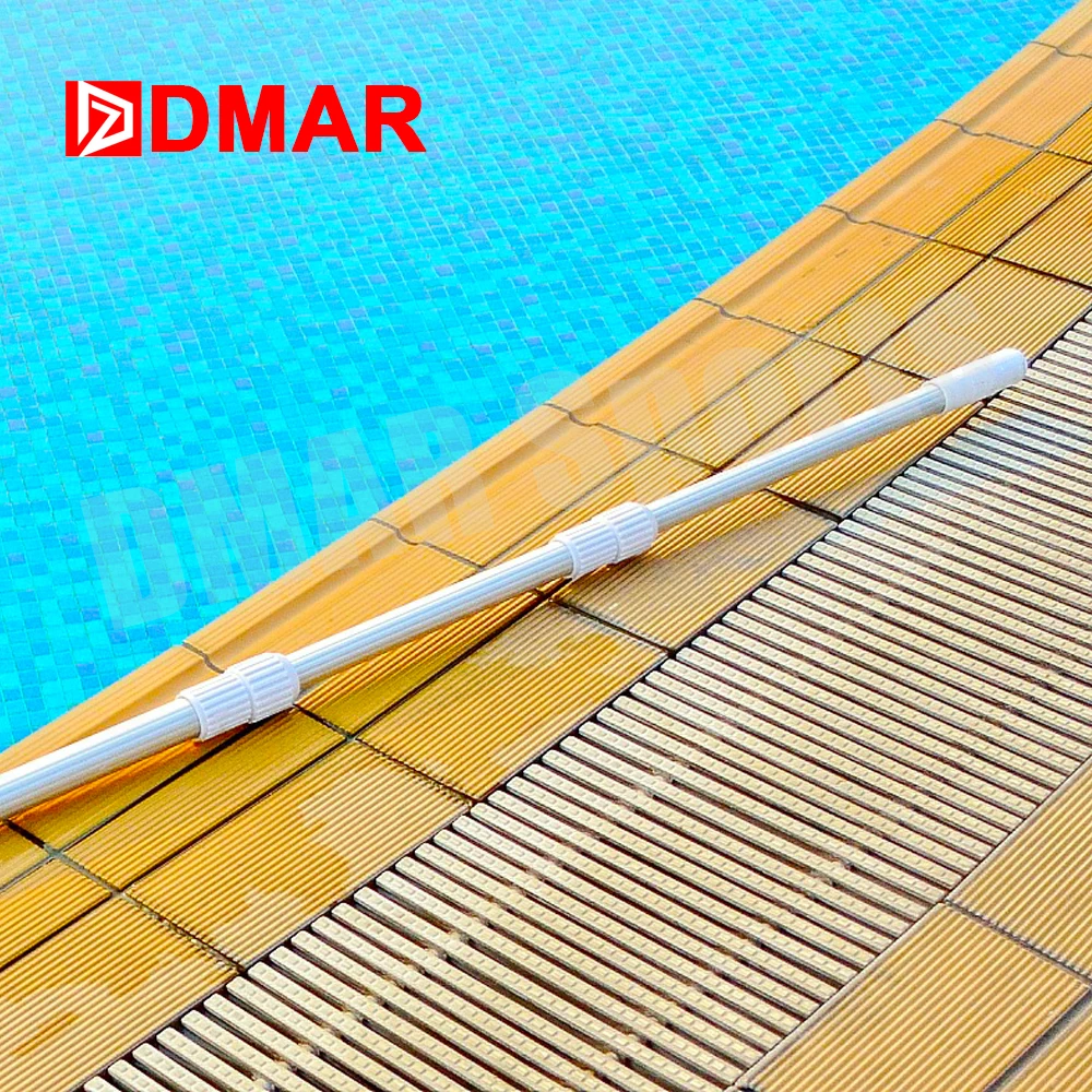 DMAR телескопическая штанга stick скиммер бассейн инструменты спасательное оборудование чистого алюминия оборудование для очистки accessorues