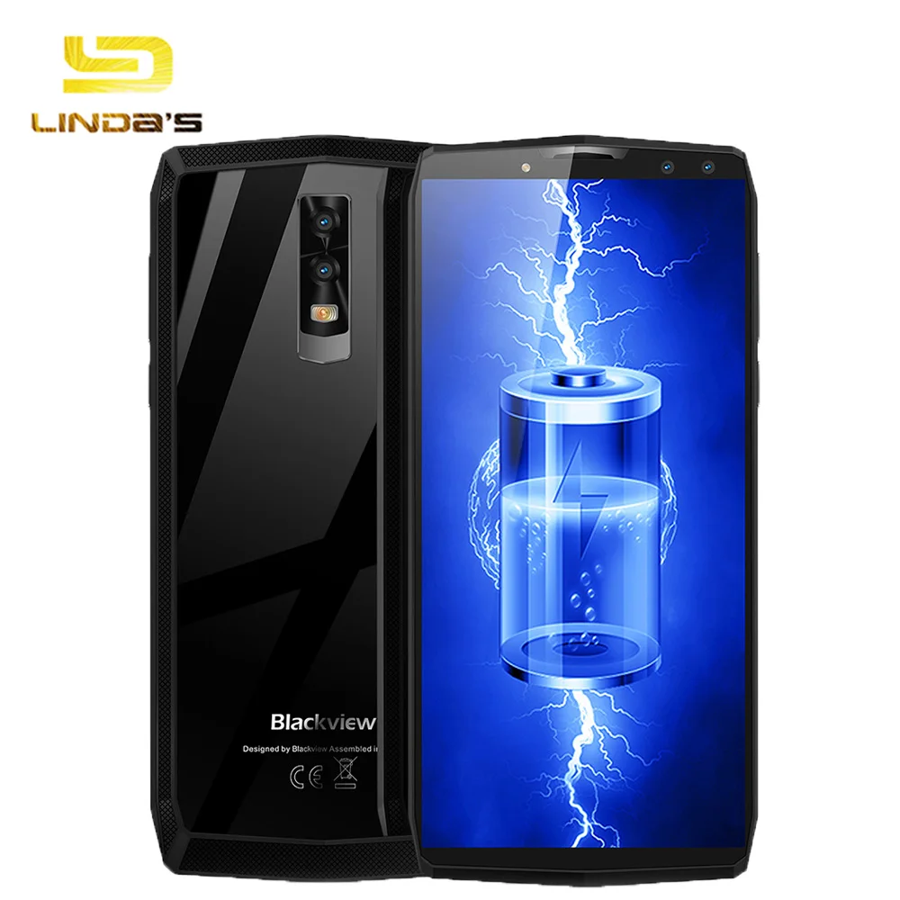 Blackview P10000 Pro смартфон 4G 11000 мАч MTK6763 Восьмиядерный Android 7 1 6 0 ''полный экран B type C