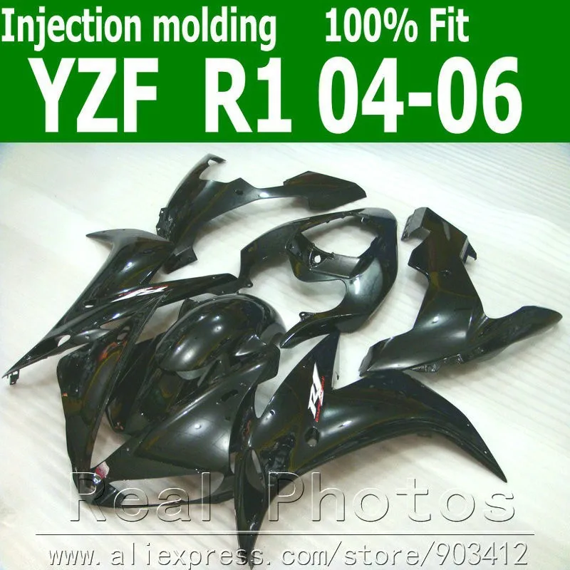 Литье под давлением для комплекта обтекателей YAMAHA R1 2004 2005 2006 комплект синего и