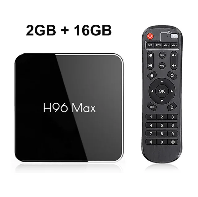 4 Гб ram 64G Android 9 tv BOX H96 MAX X2 Amlogic S905X2 Smart 4K медиаплеер 2,4G& 5G Wifi PK X96max H96MAX телеприставка Netflix - Цвет: 2GB 16GB
