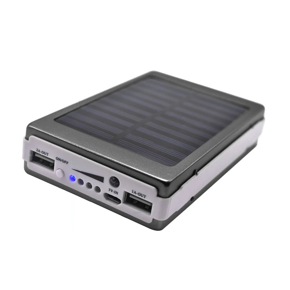 New Power Bank 12000mAh Products Portable Solar LED light External Mobile Phone Battery Charger Backup | Мобильные телефоны и