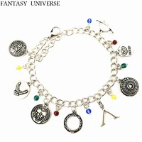 fantasy universe movie high quality fashion jewelry cosplay stargate charm bracelet womangirlboy gift