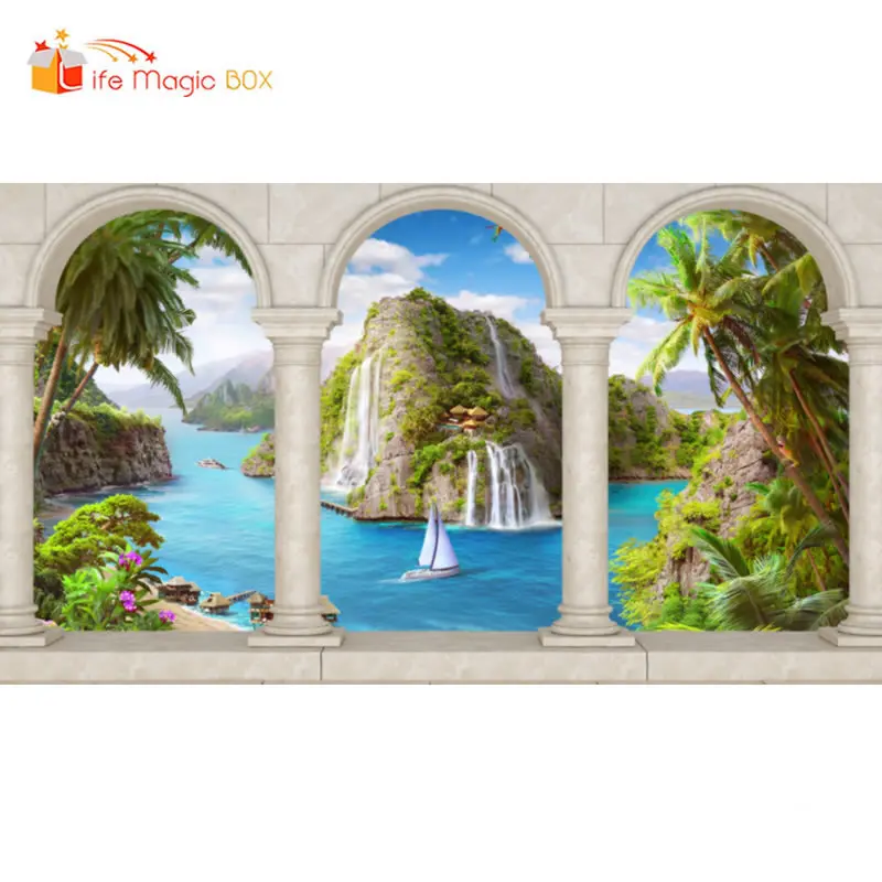 LIFE MAGIC BOX фотографический фон дворец смотрите праздничные фотографии фоны для