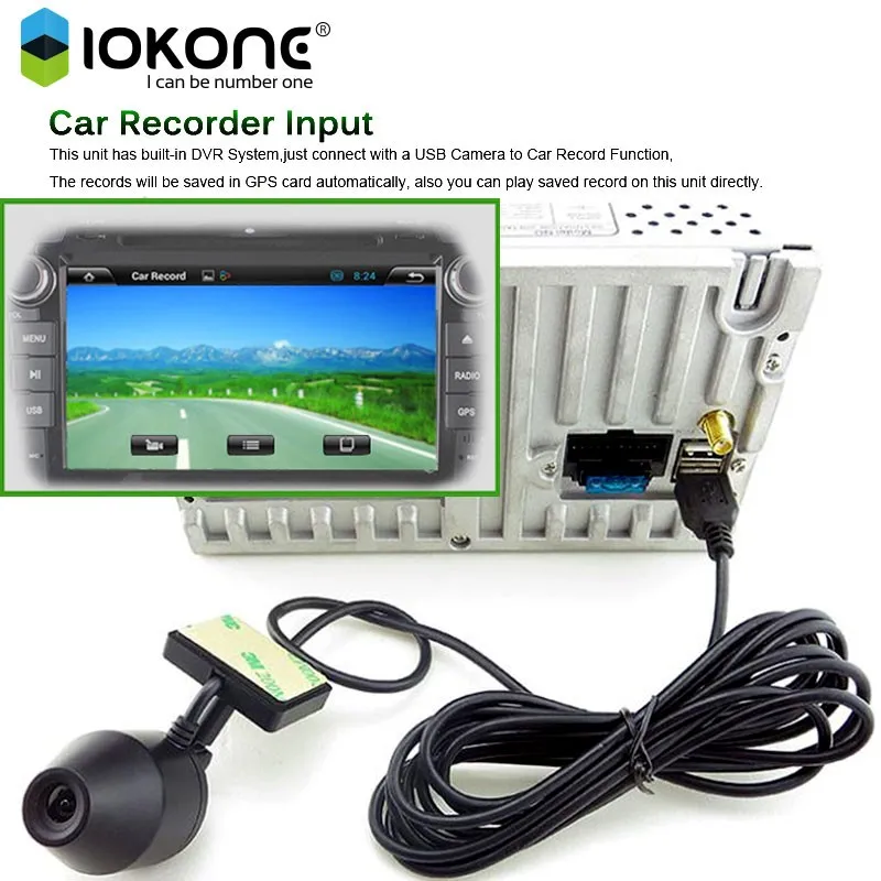 Android System USB DVR Camera Fits for 4.4 -Android 5.1- 6.0 Car DVD Player | Автомобили и мотоциклы
