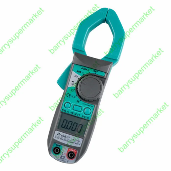 Бренд ProsKit MT-3109 переменный ток постоянного тока цифровой клещи мультиметр