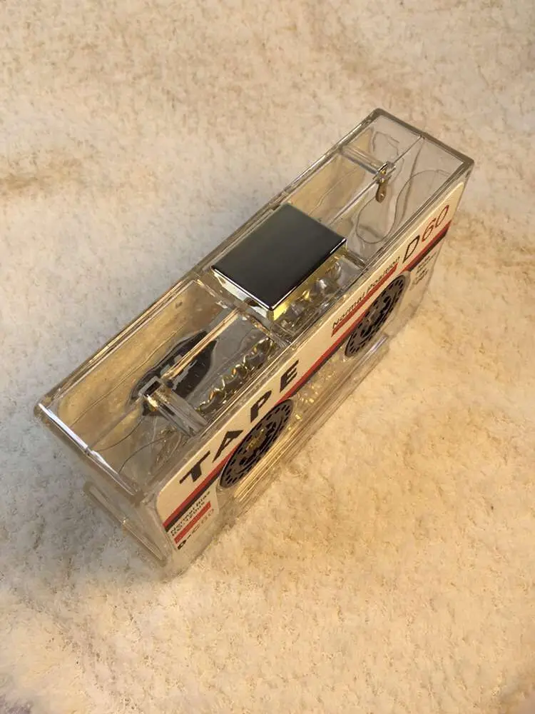 Индивидуальная прозрачная вечерняя сумка клатч с кассетами акриловый жесткий