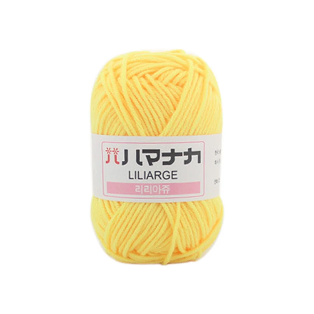 Goose yellow Натуральная вязаная шерстяная пряжа мягкая бамбуковая хлопковая теплая мягкая для ручного вязания 30% хлопок 70% бамбуковое волокно - Цвет: Goose yellow