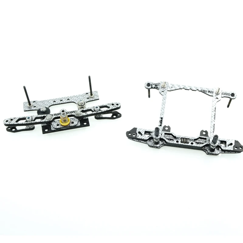 Все оригинальные tamiya CNC 3 мм/1,5 мм Серебристый Карбон ms/MSL качели рыбы автомобиль набор/внутренний набор подвески Весна амортизация набор