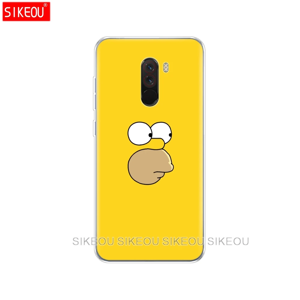 Мягкий силиконовый чехол для Xiaomi Pocophone F1 Xiomi Poco F1 чехол s Мягкий ТПУ чехол для телефона Xiaomi Pocophone F1 Global F 1 чехлы - Цвет: 33626
