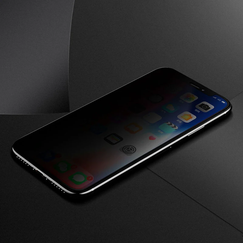 9H полное покрытие надежное закаленное стекло для iPhone 11 Pro X XR XS Max анти-ползучий