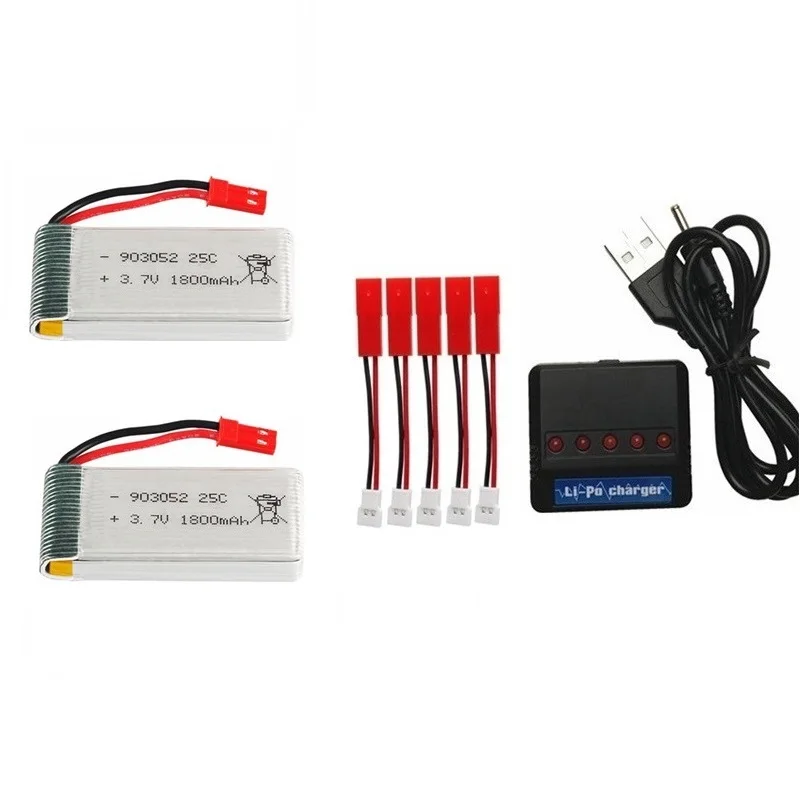 1800 мАч 3,7 в lipo Батарея Зарядное устройство для KY601S SYMA X5 X5S X5C X5SC X5SH X5SW X5UW X5UC M18 H5P H11D H11C T64 T04 T05 F28 F29 T56