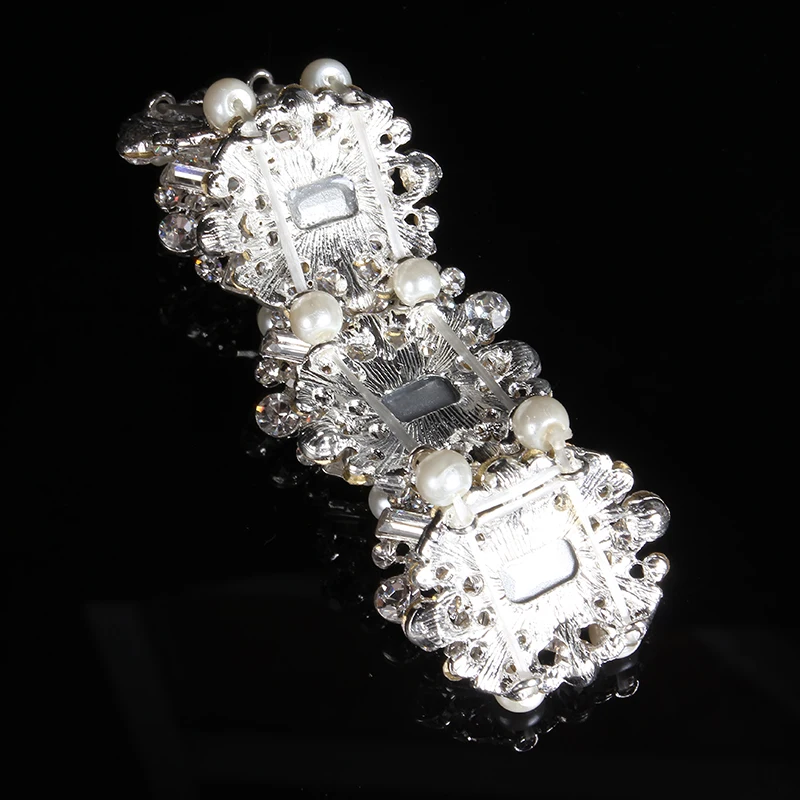 Очаровательные роскошные свадебные ювелирные изделия для невесты жемчужные