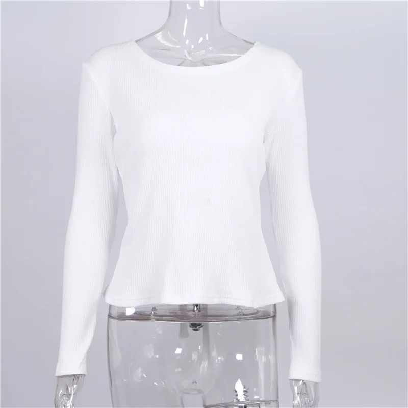 Сексуальная спинки Вязание Модные пуловеры Кружево до осени зимний свитер Для