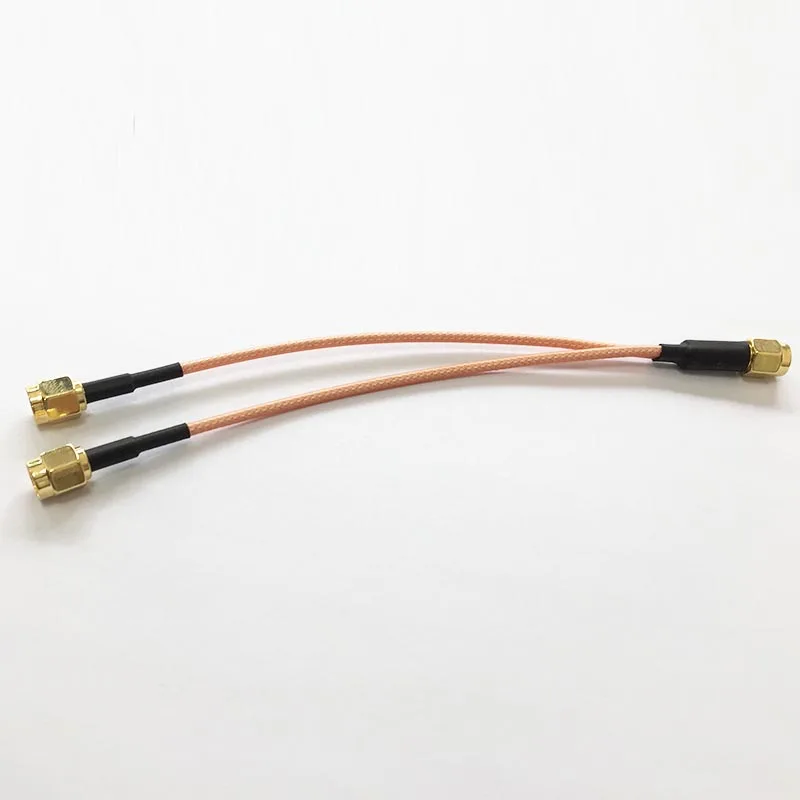Штекер SMA в 2X штекер Y типа фоторазъем кабеля RG316 15 см 6 дюймов для Wi Fi