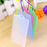 fasion waterproof pvc card holder credit student transparent id cards passport business bancaire bank card cardholder