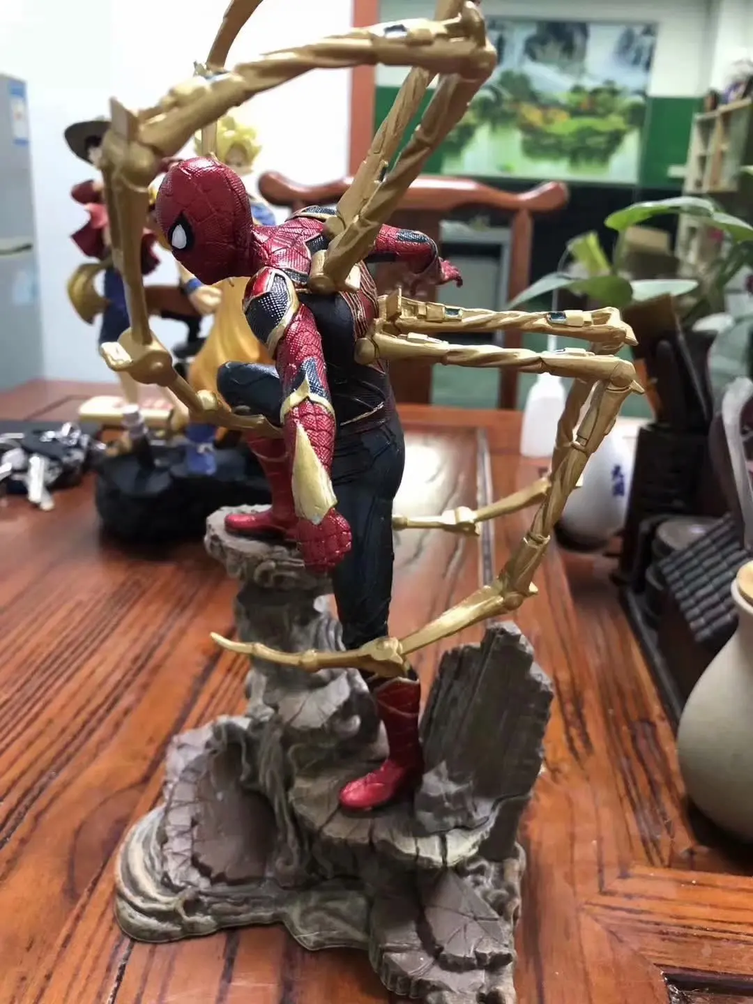 Marvel Мстители Бесконечность война Железный паук Человек супер герой фигурка