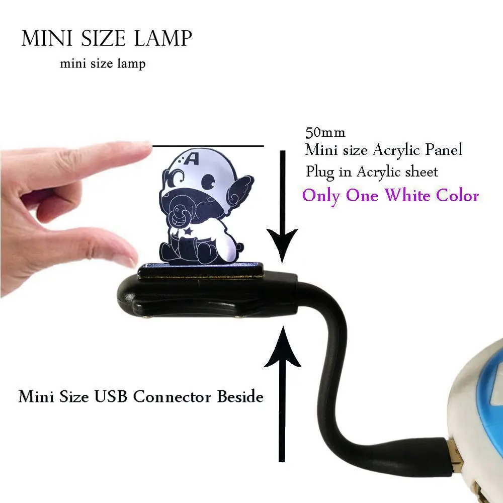 Мультяшная кукла капитан версия 3D энергосберегающий Декор для спальни