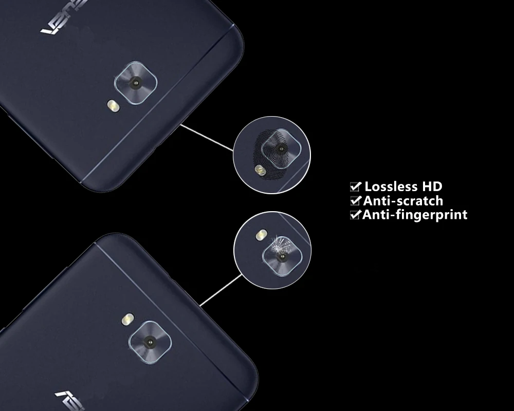 HD Задняя камера Объектив Закаленное стекло пленка для Asus ZenFone 4 Selfie ZD553KL задняя