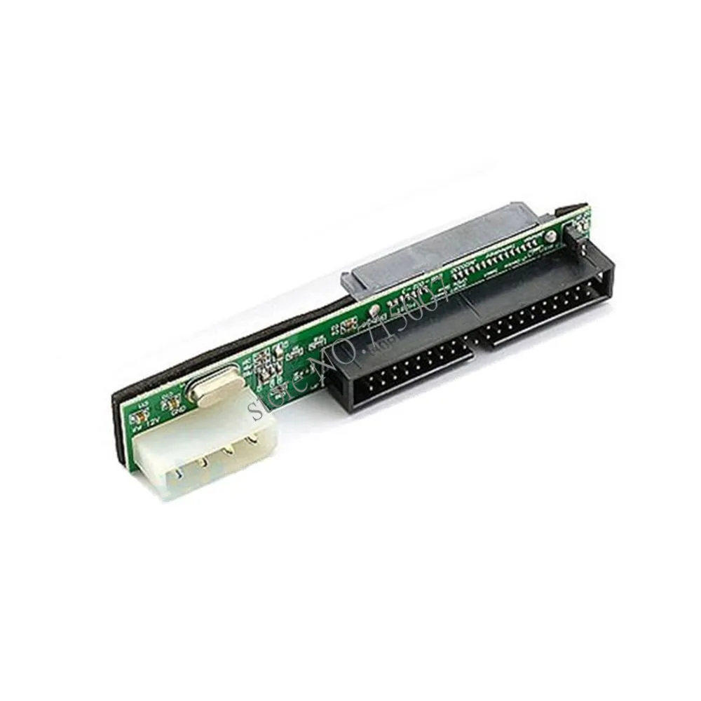 Бесплатная доставка 7 + 15Pin Женский SATA SSD HDD жесткий диск для IDE 3 5 дюйма 40 Pin Мужской
