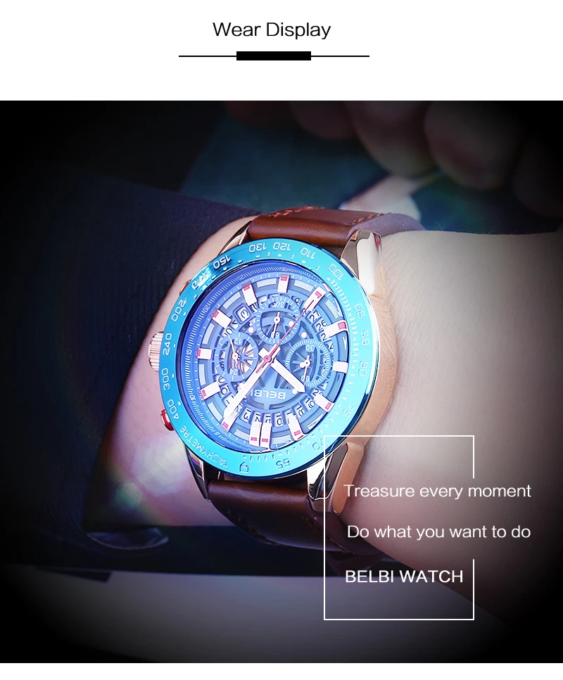 AAA New Mens Watches Top Brand Luxury Business Waterproof Quartz Watch Fashion Casual Leather Sport Relogio masculino | Наручные часы