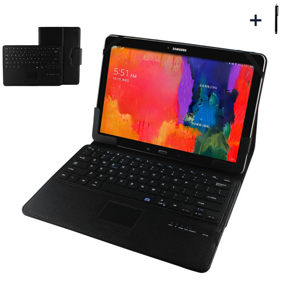 Универсальный беспроводной Bluetooth чехол для клавиатуры 12 дюймов планшет ASUS lenovo