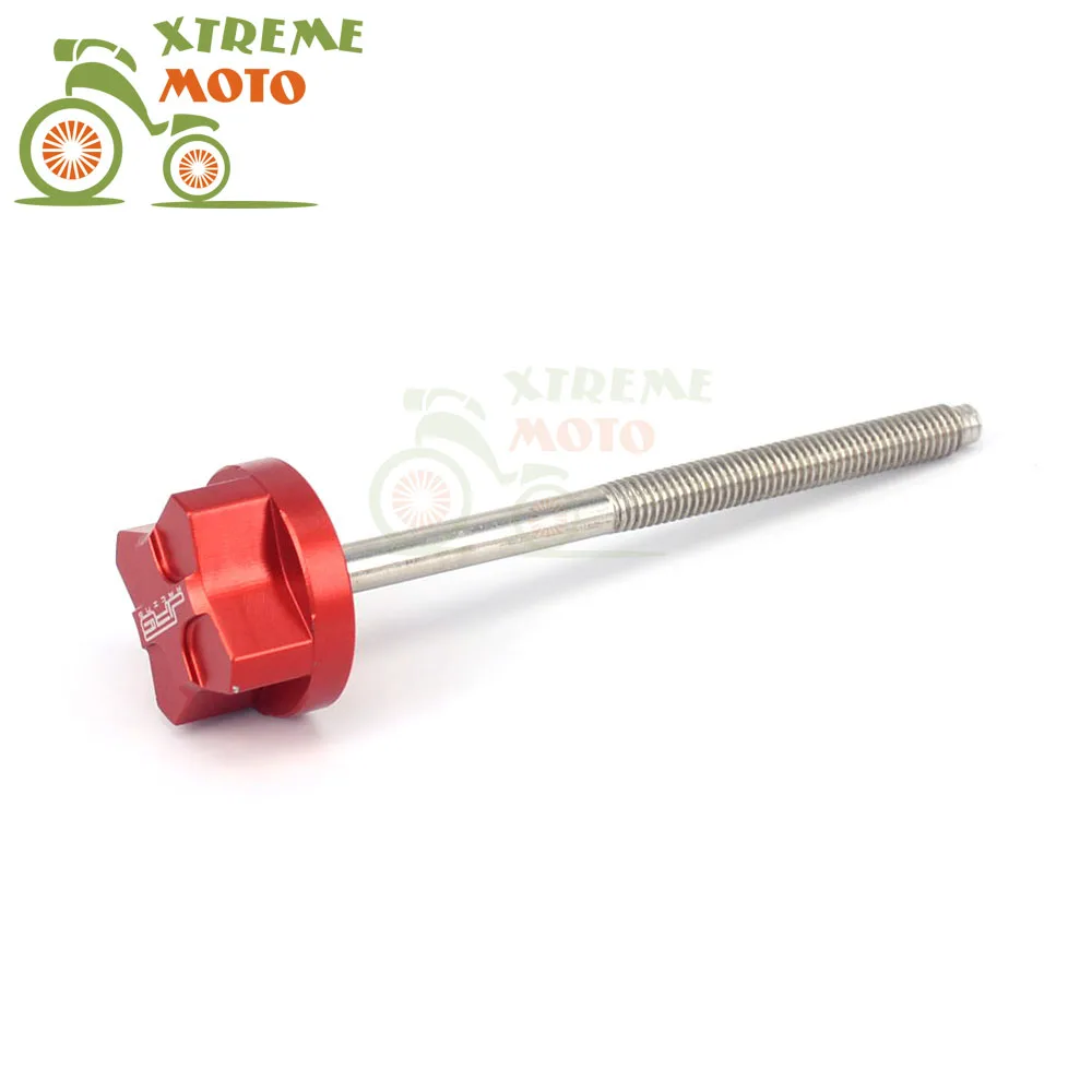 CNC MX Красный воздушный фильтр мотоцикла болт винтовой разъем для HONDA CR125R CR250R 1985-2007