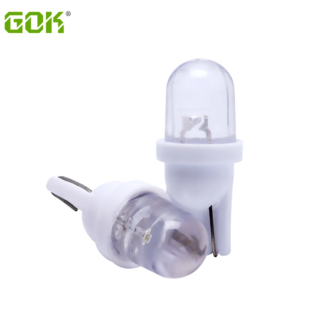 10 шт. t10 1led автомобильные лампы W5w 2825 194 901 W5W T10 Светодиодные клиновидные цветной